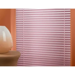 Kwantum Aluminium Jaloezieën|Houten Jaloezieën*Aluminium Jaloezie Belle 25mm Roze