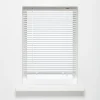 Kwantum Jaloezieën|Houten Jaloezieën*Aluminium Jaloezie Jade Wit 25mm 180x175 Cm