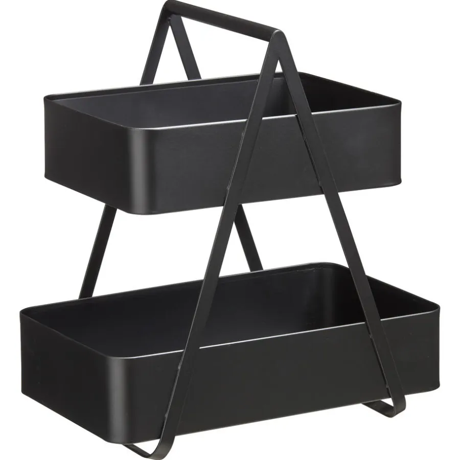 Kwantum Badkameraccessoires*Badkamerrek Zwart