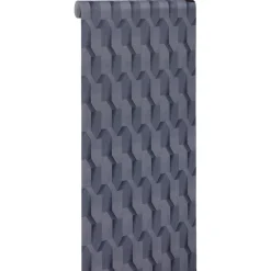 Kwantum Vliesbehang*Behang Pixie Blauw