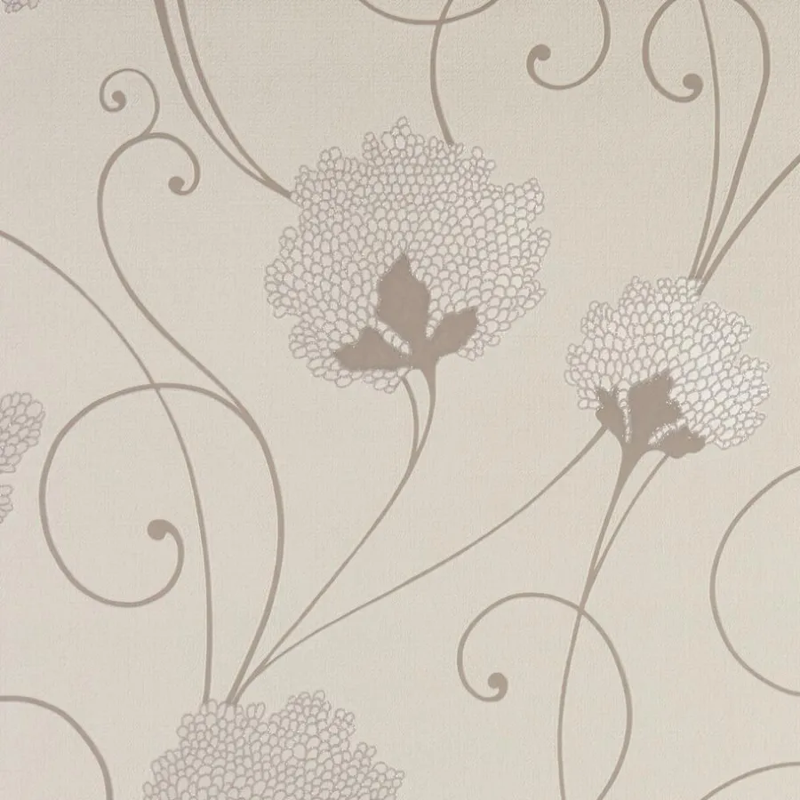 Kwantum Vliesbehang*Behang Romy Beige