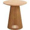 Kwantum Salontafels|Bijzettafels*Bijzettafel Latera Naturel ø 45x50 Cm