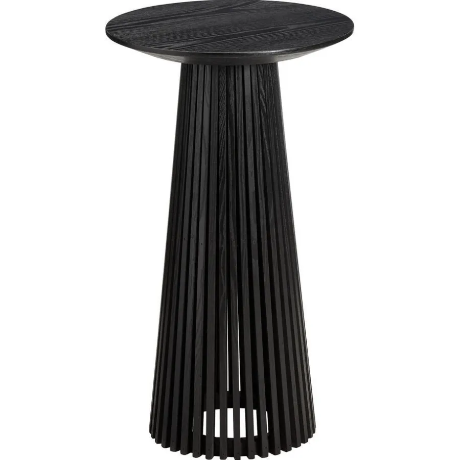 Kwantum Salontafels|Bijzettafels*Bijzettafel Latera Zwart ø 35x60 Cm