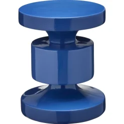 Kwantum Bijzettafels*Bijzettafel Pinetto Blauw 33x33x40 Cm