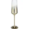 Kwantum Kerstservies|Glazen*Champagneglas Shine Goud - 270 Ml