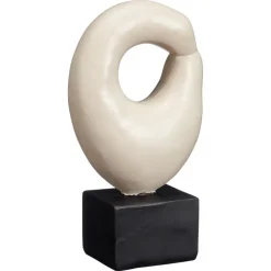 Kwantum Decoratie Beelden*Decoratiebeeld Shildon Ecru 18 Cm 018CM