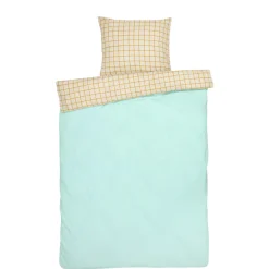 Kwantum Dekbedovertrekken|Beddengoed*Dekbedovertrek Andy Mint 240x240 Cm 240X240CM