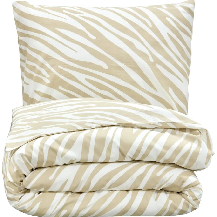 Kwantum Beddengoed|Dekbedovertrekken*Dekbedovertrek Casey Beige 240x240 Cm 240X240CM