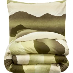 Kwantum Dekbedovertrekken|Beddengoed*Dekbedovertrek Flanel Bregje Groen 240x220 Cm 240X220CM