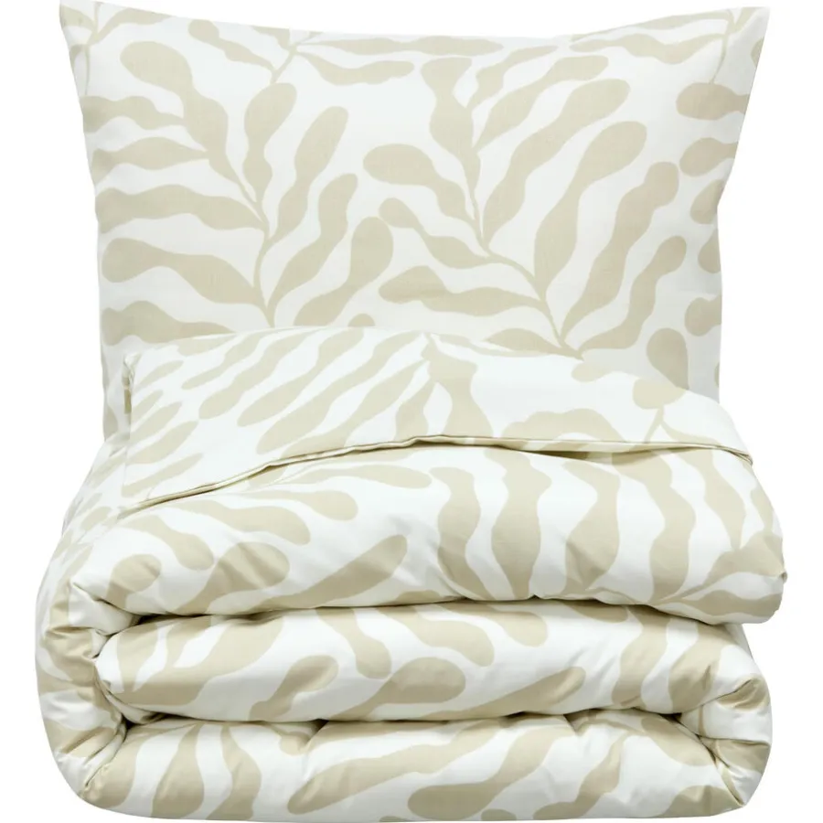 Kwantum Dekbedovertrekken|Beddengoed*Dekbedovertrek Flanel Linde Beige 240x220 Cm 240X220CM