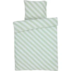 Kwantum Dekbedovertrekken|Beddengoed*Dekbedovertrek Riley - Groen 140x220 Cm 140X220CM