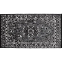 Kwantum Deurmatten*Deurmat Mystic Antraciet 67x120 Cm