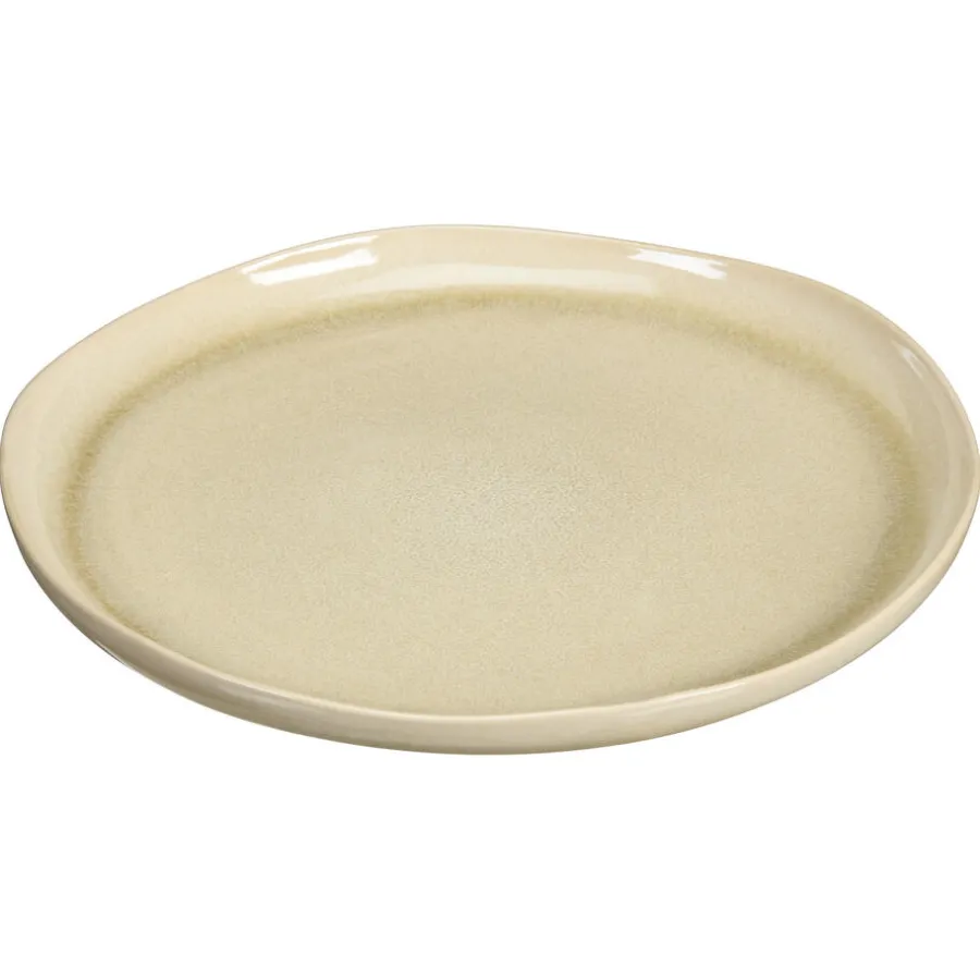 Kwantum Borden|Borden*Dinerbord Viiora Zand - ø 26,5 Cm