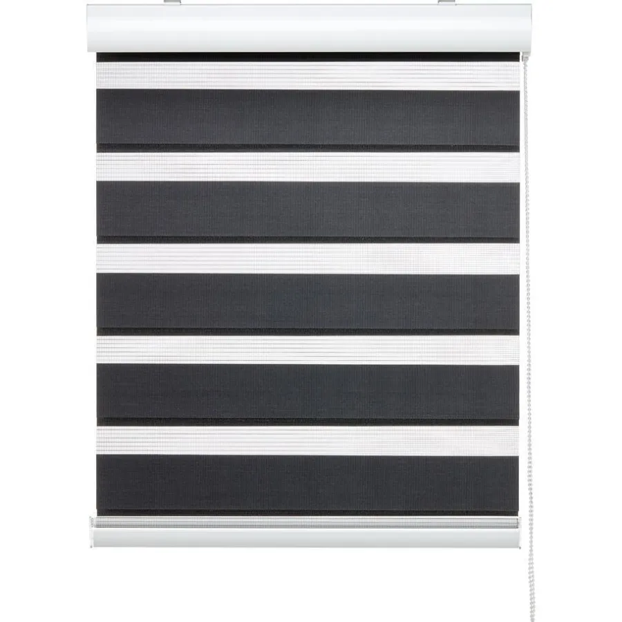 Kwantum Duo-Rolgordijnen*Duo Rolgordijn Eva Antraciet 100x175 Cm 100X175CM