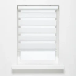 Kwantum Duo-Rolgordijnen*Duo Rolgordijn Eva Wit 140x175 Cm 140X175CM