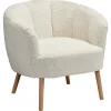 Kwantum Fauteuils*Fauteuil Nancy Off-White