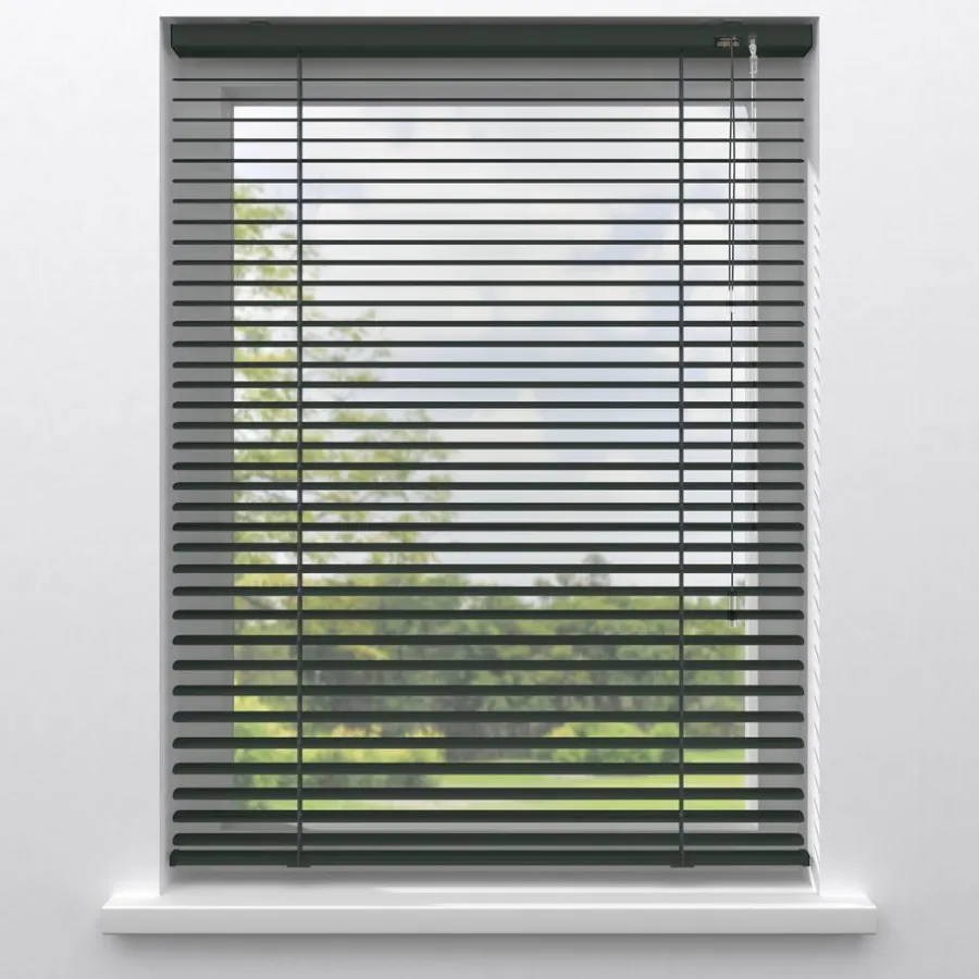 Kwantum Aluminium Jaloezieën|Houten Jaloezieën*Fenstr Aluminium Jaloezie Alix 25mm Antraciet