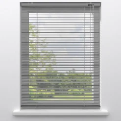 Kwantum Aluminium Jaloezieën|Houten Jaloezieën*Fenstr Aluminium Jaloezie Alix 25mm Grijs
