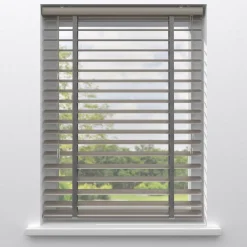 Kwantum Aluminium Jaloezieën|Houten Jaloezieën*Fenstr Aluminium Jaloezie Carlin 50mm Taupe