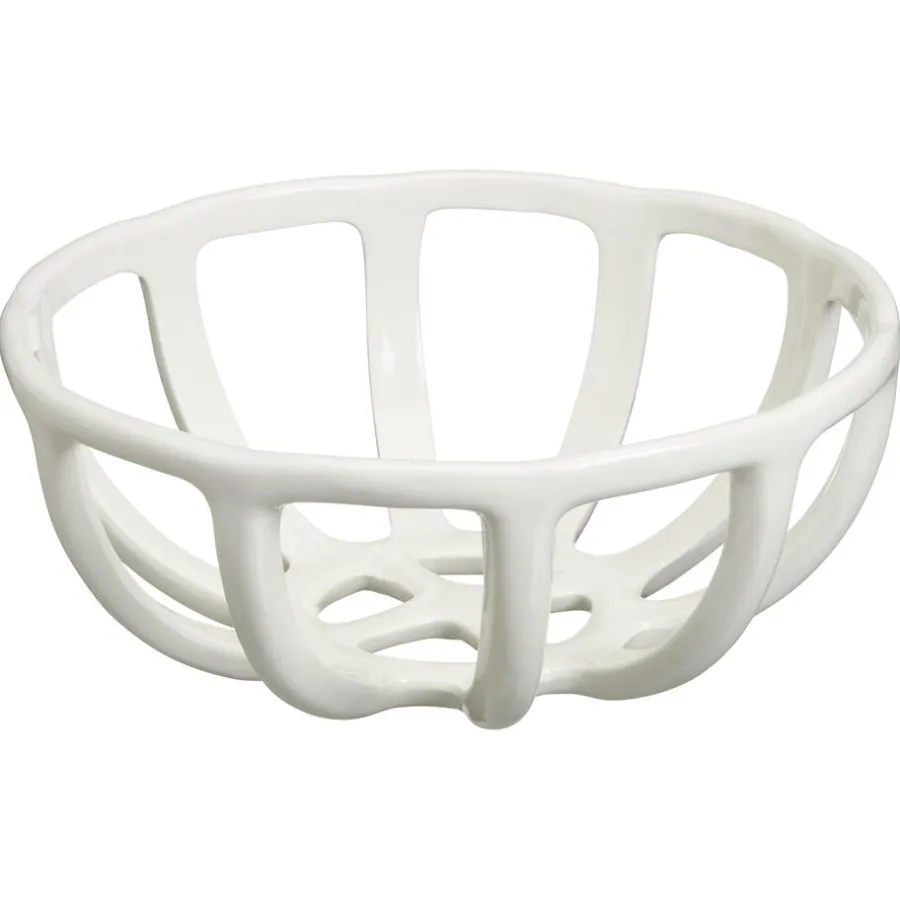 Kwantum Decoratie Schalen|Schalen*Fruitschaal Lisen Wit