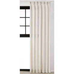 Kwantum Vouwgordijnen*Gordijn Amy Off-White Offwhite
