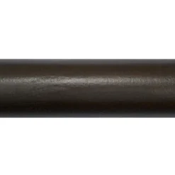Kwantum Gordijnroedes*Gordijnroede 200cm Walnoot Bruin Hout Ø28mm