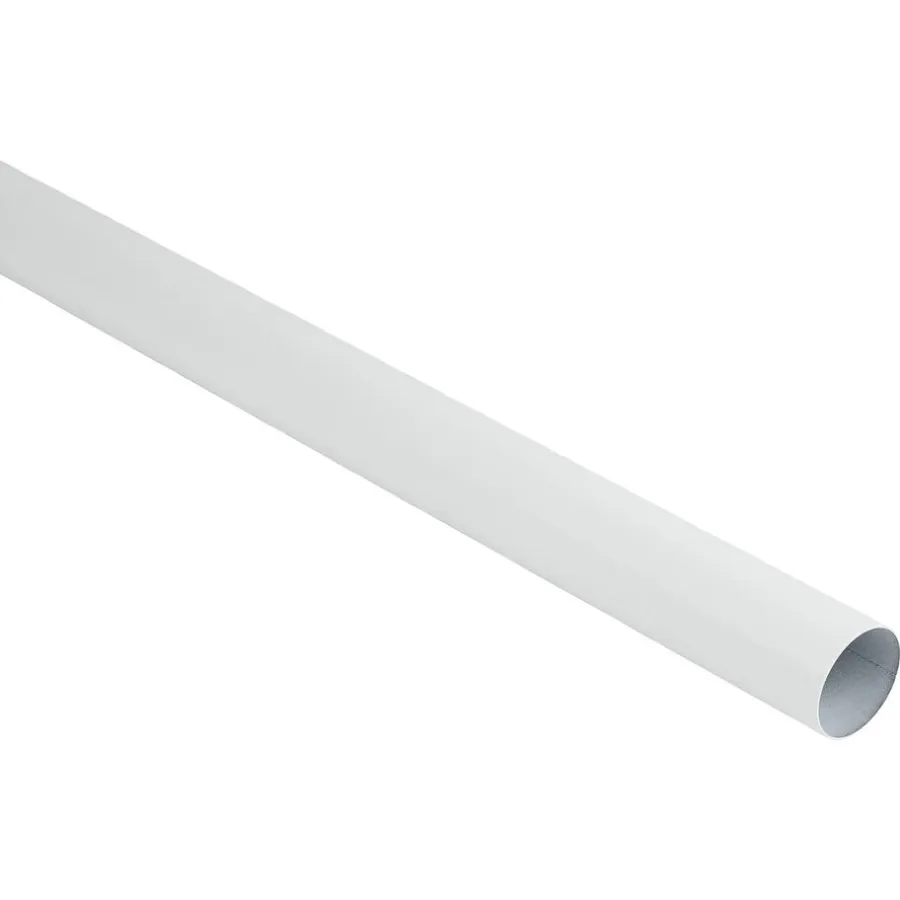 Kwantum Gordijnroedes*Gordijnroede 200 Cm Wit Metaal Ø28mm