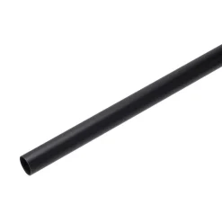 Kwantum Gordijnroedes*Gordijnroede 240 Cm Zwart Metaal - Ø20mm