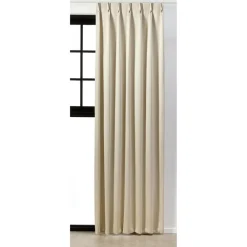 Kwantum Vouwgordijnen|Gordijnen*Gordijn Sil Beige