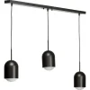 Kwantum Hanglampen*Hanglamp Beanie 3-Lichts Zwart