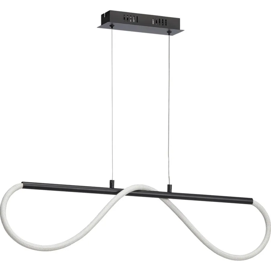 Kwantum Hanglampen*Hanglamp Faye Zwart 96x110 Cm 096X110CM