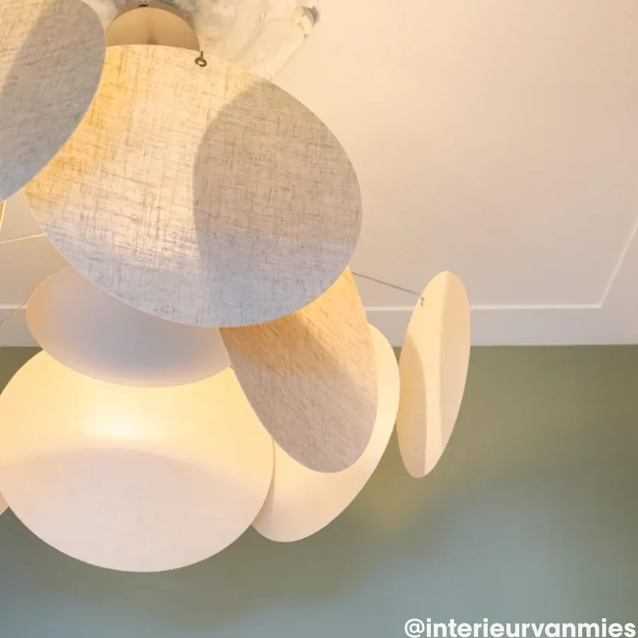 Kwantum Hanglampen*Hanglamp Heli Off-White