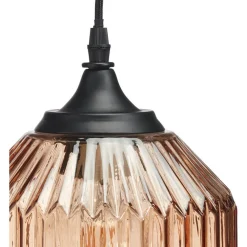 Kwantum Hanglampen*Hanglamp Pane Licht Bruin