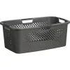 Kwantum Wasmanden*Heupwasmand Rattan Ruit Antraciet
