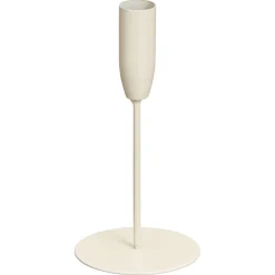 Kwantum Kandelaars|Kandelaars*Kandelaar Cholet Off-White 16 Cm 016CM