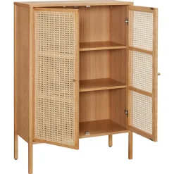 Kwantum Kledingkasten & Kledingrekken|Buffetkasten*Kast Bodo Naturel