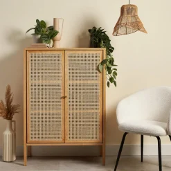 Kwantum Kledingkasten & Kledingrekken|Buffetkasten*Kast Bodo Naturel
