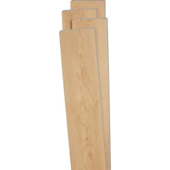 Kwantum Klik Pvc-Vloeren*Klik PVC Flex Devon Eiken Je berekent hoeveel meters je nodig hebt door lengte en breedte in te vullen