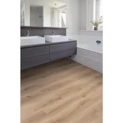 Kwantum Klik Pvc-Vloeren*Klik PVC Flex Pella Eiken Je berekent hoeveel meters je nodig hebt door lengte en breedte in te vullen