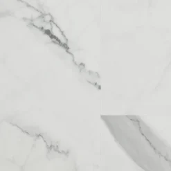 Kwantum Klik Pvc-Vloeren*Klik PVC Marble Wit Tegel XL Plank Je berekent hoeveel meters je nodig hebt door lengte en breedte in te vullen