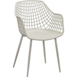 Kwantum Tuinstoelen|Eetkamerstoelen*Kuipstoel Webbing Zand