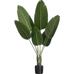 Kwantum Kunstplanten & Kunstbloemen*Kunstplant Strelitzia Groen
