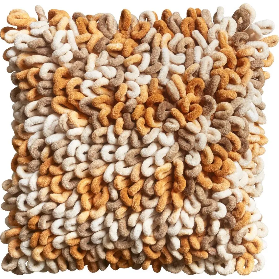 Kwantum Sierkussens*Kussen Lusso Oker 43x43 Cm
