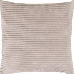 Kwantum Sierkussens*Kussen Rib Grijs 45x45 Cm 045X045CM
