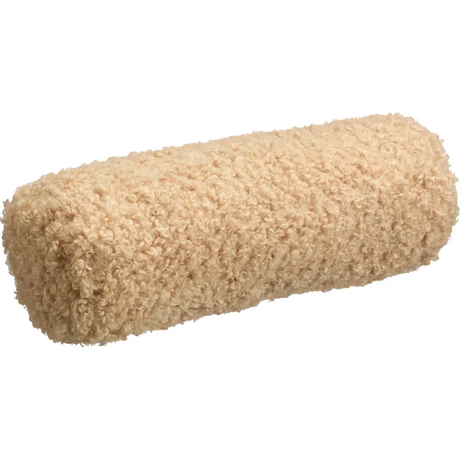 Kwantum Sierkussens*Kussenrol Teddy - 50x15 Cm Zand