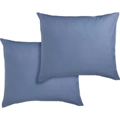 Kwantum Hoeslakens. Moltons & Kussenslopen|Beddengoed*Kussensloop Katoen Blauw