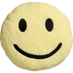 Kwantum Sierkussens*Kussen Smiley Geel Ø35 Cm ø 35 Cm
