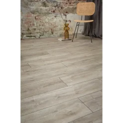 Kwantum Tegellook Laminaat|Extra Breed Laminaat*Laminaat Bend Grijs Eiken Je berekent hoeveel meters je nodig hebt door lengte en breedte in te vullen