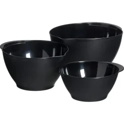 Kwantum Keukenaccessoires*Mengkommen S/3 Zwart
