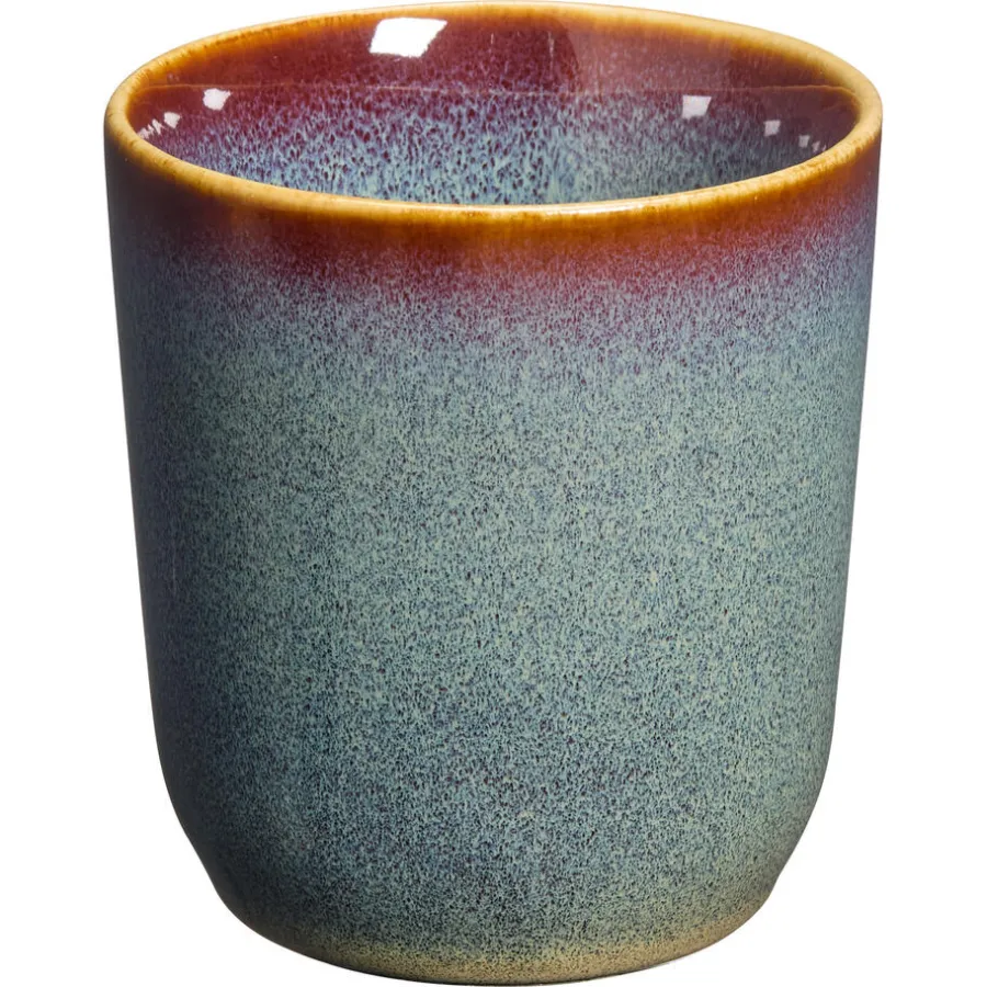 Kwantum Kerstservies|Mokken*Mok Zonder Oor Ava Blauw 200ml